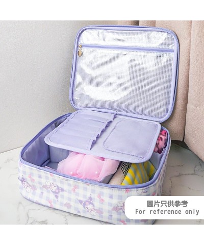 My Melody Gingham Cosmetic Travel Case for Women