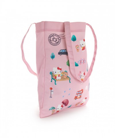 Hello Kitty Lightweight Tote Bag - London Series for Women