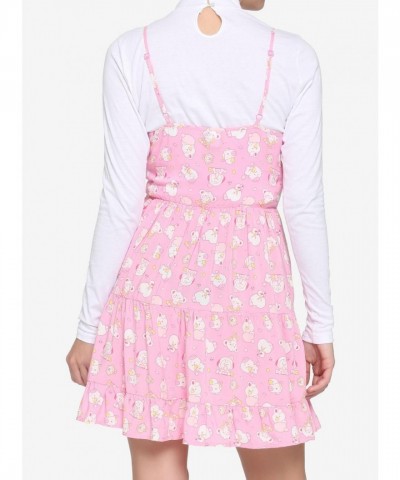 BT21 Jelly Candy Twofer Mock Neck Dress for Girls