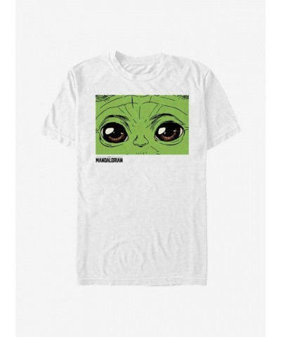Mandalorian Child Graphic Tee - Lightweight Cotton Men's White