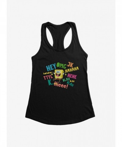 SpongeBob SquarePants Girls Cotton Tank Top