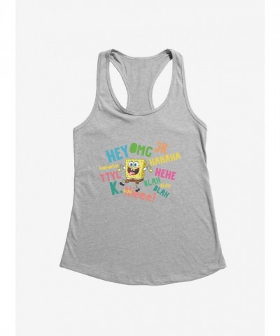 SpongeBob SquarePants Girls Cotton Tank Top