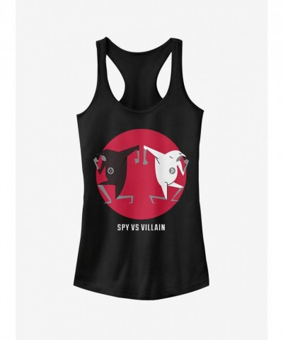 Villain Brothers Juniors Racerback Tank - Black