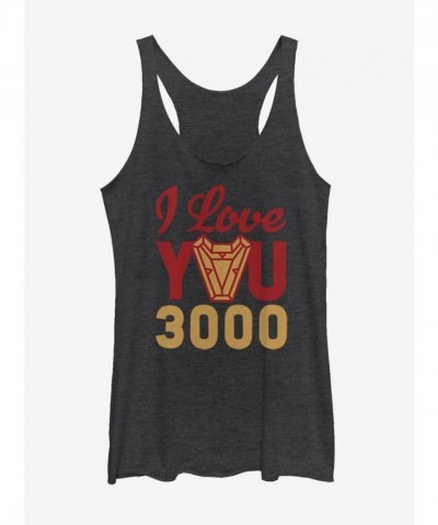 Marvel Girls' Endgame Inspired Arc Reactor Tank Top - Black