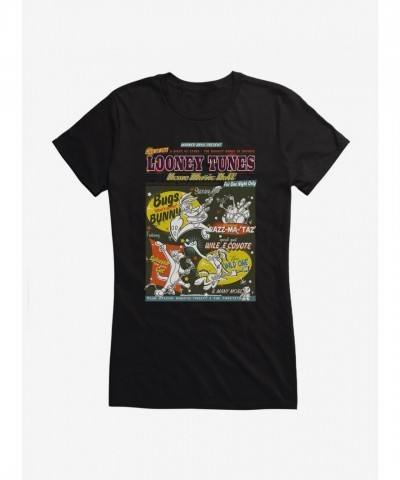 Looney Tunes Girls Lightweight Cotton Rock Flyer Tee