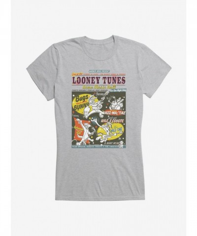 Looney Tunes Girls Lightweight Cotton Rock Flyer Tee