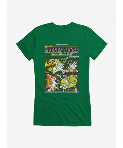 Looney Tunes Girls Lightweight Cotton Rock Flyer Tee