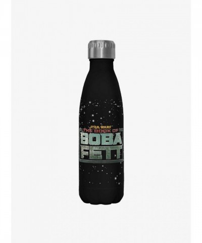 Star Wars Boba Fett Stainless Steel Water Bottle - 17oz Black
