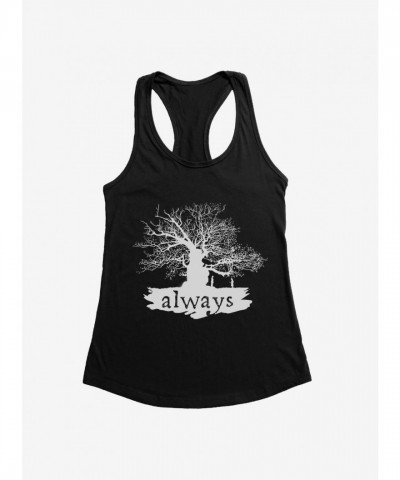 Harry Potter Inspired Black Girls Tank Top Always Severus Snape Lily Evans Design