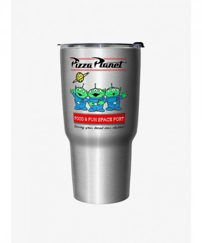 Disney Pixar Toy Story Metallic Travel Mug - Pizza Planet Alien Design