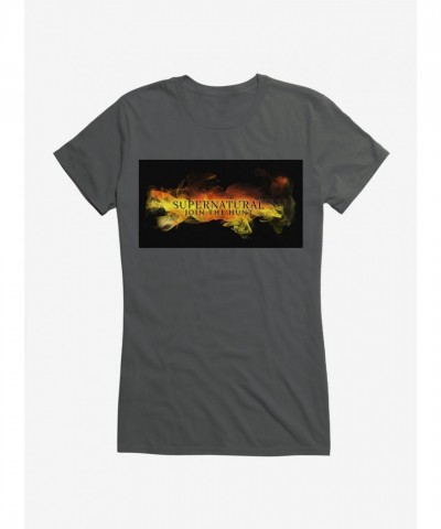 Supernatural Fire Art T-Shirt for Girls