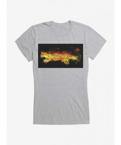 Supernatural Fire Art T-Shirt for Girls