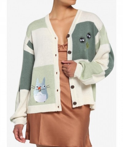 Studio Ghibli Cozy Patchwork Cardigan for Girls My Neighbor Totoro
