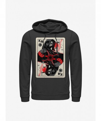 Star Wars Kylo Ren Cardigan Hoodie - Black Men's Size