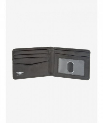 Disney Men's Premium Vegan Leather Winnie The Pooh Bifold Wallet