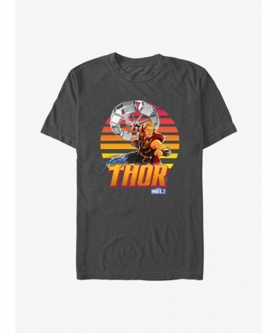 Marvel Party Coaster T-Shirt for Men - Lightweight Cotton