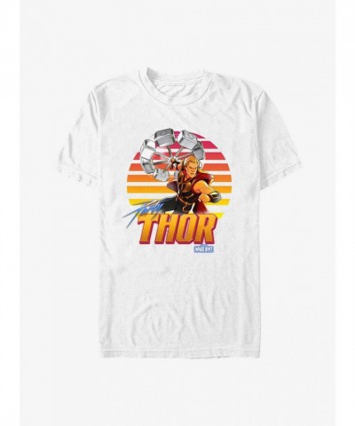 Marvel Party Coaster T-Shirt for Men - Lightweight Cotton