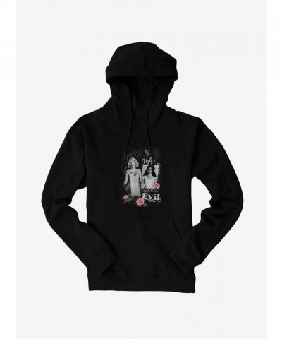 School For Good And Evil Unisex hoodie - Sophie Agatha Scrapbook Design - Black