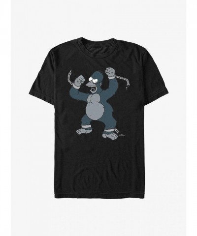The Simpsons Homer Gorilla T-Shirt - Men's Black
