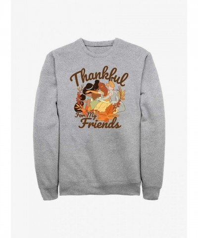 Disney Grey Princess Friends Appreciation Hoodie for Men
