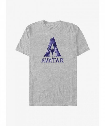 Avatar Grey Logo T-Shirt for Men