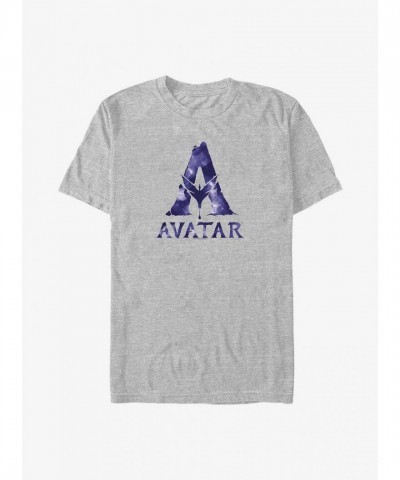 Avatar Grey Logo T-Shirt for Men