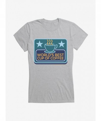Elf Worlds Cozy Coffee Girls T-Shirt for Juniors