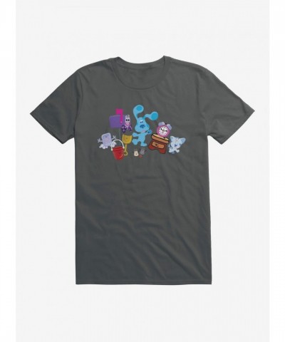 Blue's Clues Cheer T-Shirt for Men in Comfortable Cotton