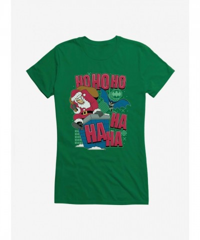 Batman Santa Joker Graphic Tee for Girls by DC Comics