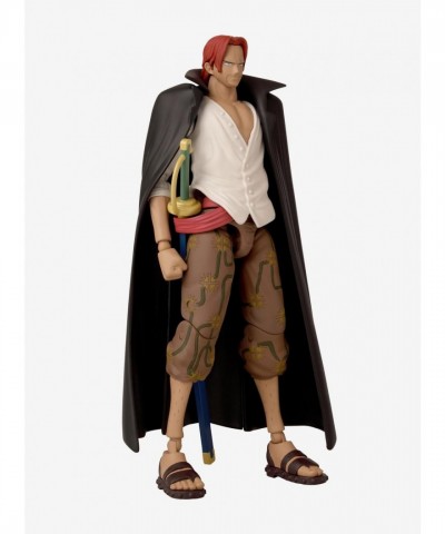 Bandai Shanks Red Hair Pirates Captain Figurine 6.5" Tall