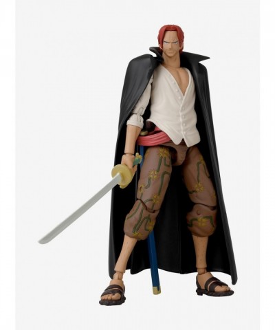 Bandai Shanks Red Hair Pirates Captain Figurine 6.5" Tall