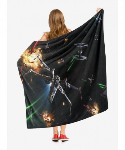 Star Wars Starfighters Silk Touch Throw Blanket by The Northwest