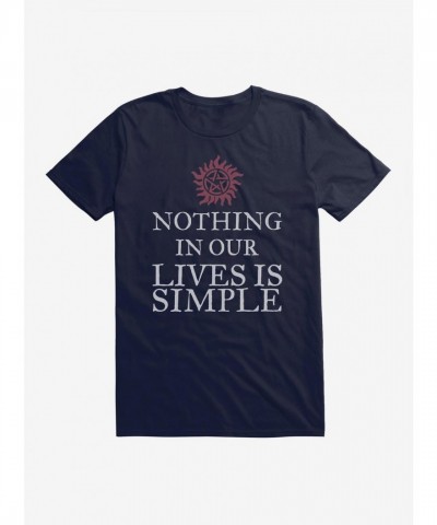 Supernatural Nothing Complexity T-Shirt for Men