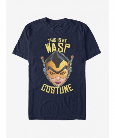 Marvel's Ant-Man and Wasp Heroic Cotton T-Shirt - Blue Men's Size