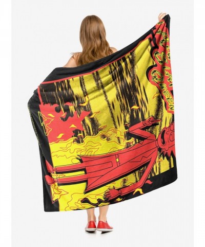 Rick And Morty Slay Queen Soft Throw Blanket