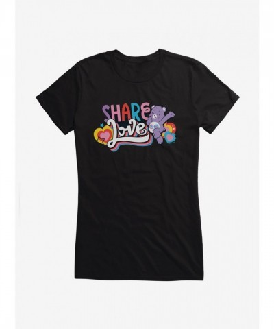 Care Bears Love Sharing Girls Cotton T-Shirt