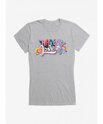 Care Bears Love Sharing Girls Cotton T-Shirt
