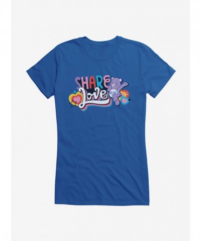 Care Bears Love Sharing Girls Cotton T-Shirt