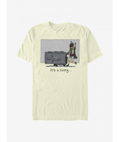 Star Wars Lightweight Tee - It's A Living Men's Natural