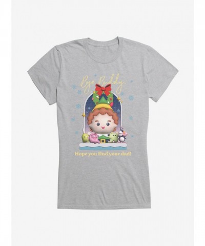 Elf Bye Buddy Girls Cotton T-Shirt