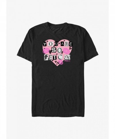 Mean Girls Fetch Soft Cotton T-Shirt - Men's Black