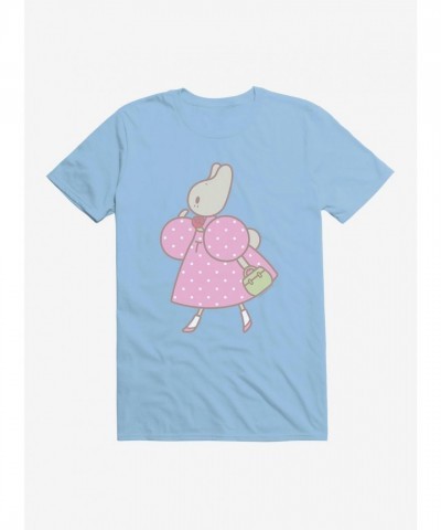 Marron Cream Stroll Design Unisex Cotton T-Shirt