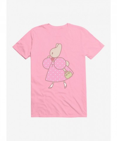 Marron Cream Stroll Design Unisex Cotton T-Shirt
