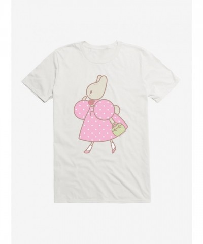 Marron Cream Stroll Design Unisex Cotton T-Shirt