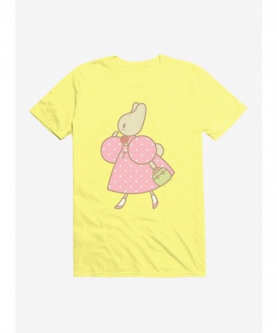 Marron Cream Stroll Design Unisex Cotton T-Shirt