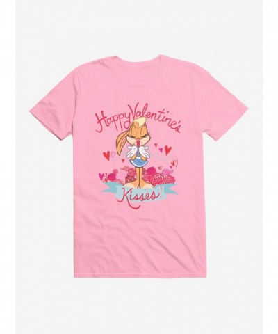 Looney Tunes Men's Lightweight Cotton Lola Bunny Kisses Tee