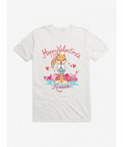 Looney Tunes Men's Lightweight Cotton Lola Bunny Kisses Tee