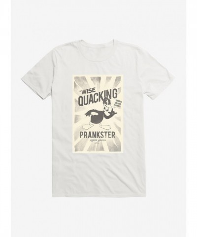 Looney Tunes Vintage Daffy Duck Funny Jokester T-Shirt for Men