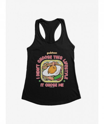Gudetama Gude Vibes Girls Cotton Blend Tank Top
