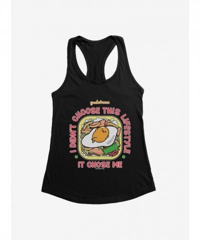 Gudetama Gude Vibes Girls Cotton Blend Tank Top